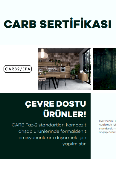 CARB Sertifikası CARB Sertifikası
